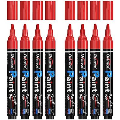  15 Posca Paint Markers, 5M Medium Posca Markers Set with  Reversible Tips of Acrylic Paint Pens