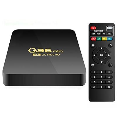  Android 10.0 TV Box, Smart TV Box H616 Quad-core 1GB RAM 8GB  ROM Support 2.4G WiFi HDMI 3D H.265 6K HD 10/100M Ethernet Android Box Set  Top TV Box : Electronics