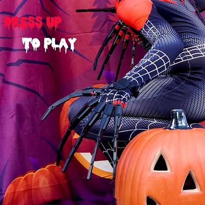  Women's Halloween 3D Printing Spider Leggings, Pumpkin