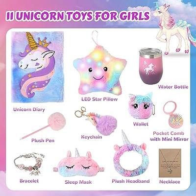 Unicorns Gifts for Girls Age 6-8, Unicorn Toys Birthday Multicolor