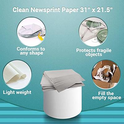 APQ White Newsprint Packing Paper for Shipping 31” x 21.5”, Pack of 125 Moving  Paper Packing Sheets, 5 lbs Newsprint Paper for Packing, Wrapping, Shipping  Paper Sheets, Packaging Paper For Moving - Yahoo Shopping