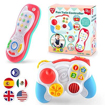 Number 1 in Gadgets Baby Remote Toy Game Controller, Musical Toys Light and  Sound Early Educational Learning for Infants