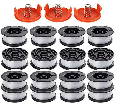 LBK INTERNATIONAL LBK 0.065 Spool for BLACK+DECKER String Trimmers (  Replacement Autofeed Spool) , compatible with BLACK+DECKER AF-100 , 6-Pack