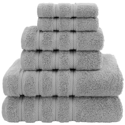 American Soft Linen 4 Piece 100% Turkish Cotton Hand Towel Set - Bright White