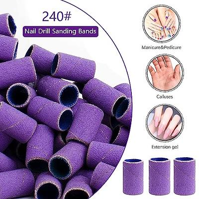 100 Pieces Disposable Single Use Sanding Bands for Electric Nail Drills  Grits Available: 80 /120 / 180 - Etsy