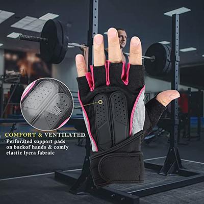 MRX Weightlifting Gloves for Men Workout Gloves Mens Wrist Support Lifting Gloves Male Gym Gloves | Workout Gym Accessories for Men Weight Lifting