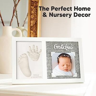 KeaBabies Baby Footprint Kit - Baby Hand and Footprint Kit - Baby Shower  Gifts for Mom - Baby Keepsake - Personalized Baby Picture Frame Print Kit 