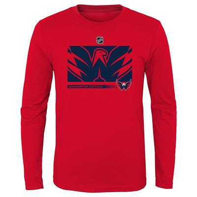 Washington Capitals Fanatics Branded Team Primary Logo Long Sleeve T-Shirt  - Navy