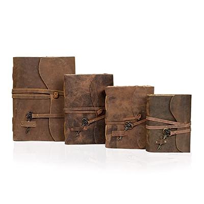 Rustic Handmade Leather Journal Gift Set - Sovereign-Gear