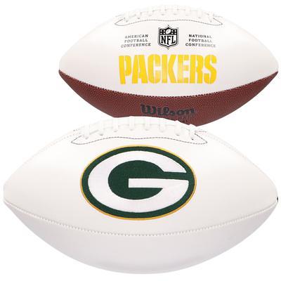 Green Bay Packers Full Size Composite Football at the Packers Pro Shop