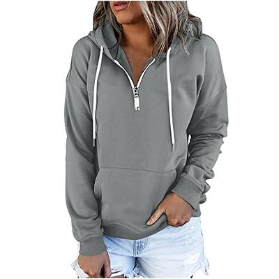 Caracilia Womens Oversized Sweatshirt Crewneck Loose fit Long Sleeve Fleece  Pullover 2023 Fall Casual Clothes Hoodie Top : : Clothing, Shoes