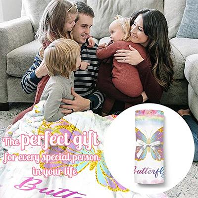  Butterfly Blanket, Butterfly Gifts for Women Girls