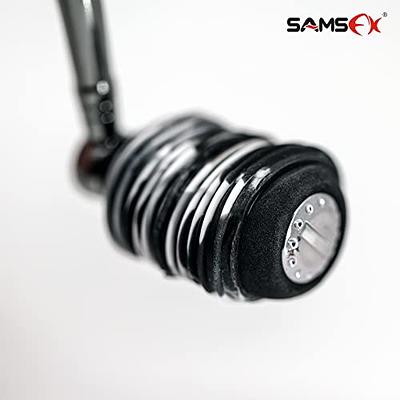 SAMSFX Fishing Reel Handle Grips Baitcaster Knob Covers 3 Pairs in Pack ( Black, Gray & White) - Yahoo Shopping