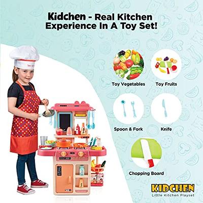 Children's Mini Kitchen Complete Cooking Girl Small Kitchen Set