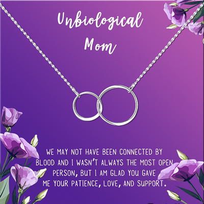 to My Mom Necklace, Sentimental Mom Gift from Daughter, Mom Necklace, Mom Birthday Gift from Daughter, Mother's Day Gift, Christmas Gift,Temu