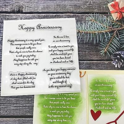 ORIGACH Sentiments Words Clear Stamps Silicone Transparent Stamps for Card  Making Decoration and DIY Scrapbooking