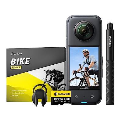 Insta360 X3 Bike Kit - Waterproof 360 Action Camera with 1/2 48MP Sensors,  5.7K 360 Active HDR Video, 72MP 360 Photo, 4K Single-Lens, 60fps Me Mode,  Stabilization, 2.29 Touchscreen, AI Editing - Yahoo Shopping