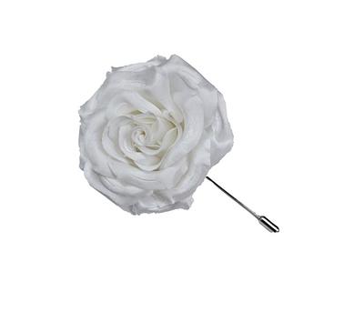 M&s Schmalberg 2 White Rose Silk Flower Brooch Men's Or Women's Lapel Pin  Boutonniere - Yahoo Shopping