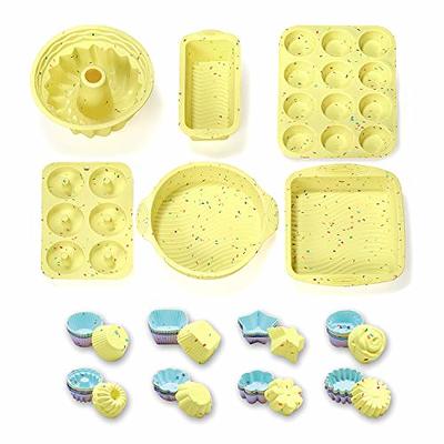 Anaeat Silicone Muffin Pan set- Regular 12 Cups Cupcake Tray, Non-Stick  Silicone Baking Molds for Making Muffin Cakes, Cupcake, Chocolate,  Bread,Tart and Desserts, Just Pop Out (2 Pack) - Yahoo Shopping