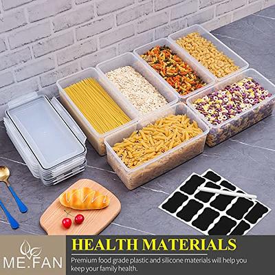 Superio Food Storage Containers, Airtight Leak-Proof Meal Prep Deep Sq