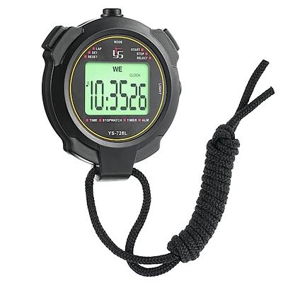 FomaTrade Waterproof Stopwatch,Digital Stopwatch Timer,Sport Stop  Watch,Interval Timer with Large Display (1)