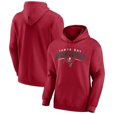 Tampa Bay Buccaneers Nike Fan Gear Primary Logo Therma Performance Pullover Hoodie - Red