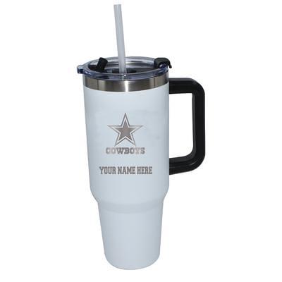 Dallas Cowboys 24oz. Personalized Stealth Draft Beverage Cup - Black