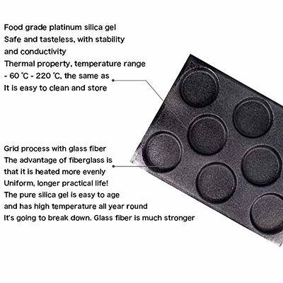 W WBLD Silicone Hamburger Bun Pan,Non-Stick Bread Mold Hot Dog Bread  Forms,Round Perforated Bakery Sheets Bread Pan for Baking,8 Cavities -  Yahoo Shopping