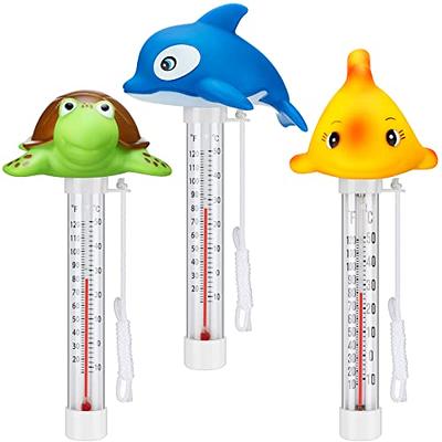 Doli Yearning Swimming Pool Thermometer Floating Easy Read Pond Thermometer  with String| Shatter Resistant| for Outdoor & Indoor Swimming Pools, Spas