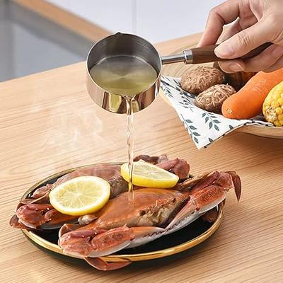 Stainless Steel Mini Frying Pan Household Hot Oil Pan Boiled Eggs Hot  Chocolate Hot Milk Pot Household Multi-purpose Pot Milk Steaming Milk  Frothing Latte Art Milk Warmer for Stove Top (125ML) 