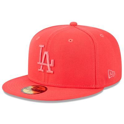 New Era Men's White and Light Blue Los Angeles Dodgers Spring Basic  Two-Tone 9FIFTY Snapback Hat