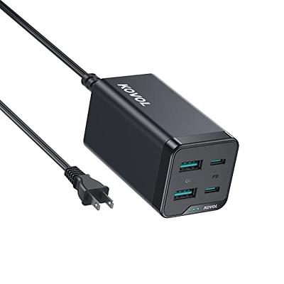  128W USB C Wall Charger,GaN III 3-Port Fast Charging