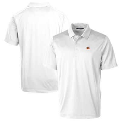 Men's Cutter & Buck White Cincinnati Bengals Prospect Textured Stretch Polo  - Yahoo Shopping