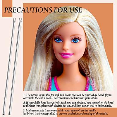 Doll Hair Rerooting Tool Kit w/Needles & Instructions to Rehair