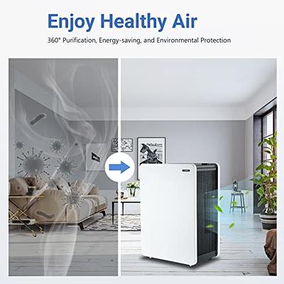 Air Purifier for Home Large Room: True HEPA Air Filter for Allergies Pets  Asthma Smoke Air Cleaner - 2087 Sq Ft Coverage Removes 99.9% of Pet Dander  Dust Mold Odors Pollen - Yahoo Shopping