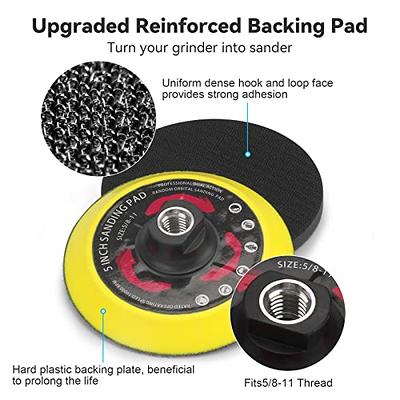 2 Hook & Loop Backing Pad with Removable Foam Layer - 1/4 Shank