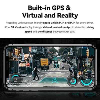 DDPAI N3 Pro GPS, Front 1600P & Rear 1080P