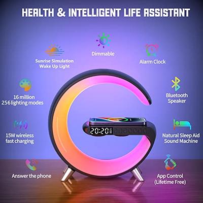 Wireless Charger Atmosphere Lamp, 2023 New Intelligent LED Table