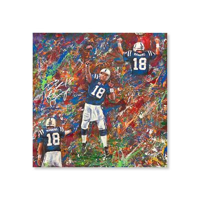 Tyreek Hill Miami Dolphins Stretched 20 X 24 Canvas Giclee