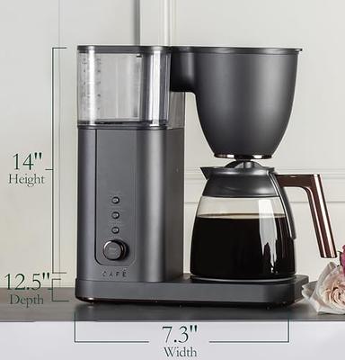 Café Specialty Drip Coffee Maker, 10-Cup Glass Carafe