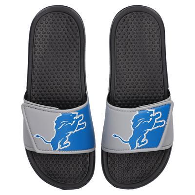 Men's FOCO Detroit Lions Big Logo High Top Canvas Shoes