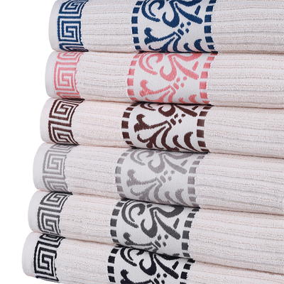 Mainstays 10 Piece Bath Towel Set with Upgraded Softness & Durability, Blush