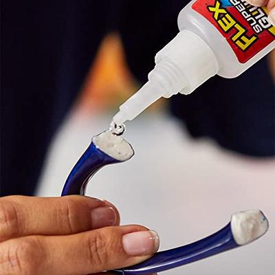 Stick Fast 1 oz Flexible Clear Or Black CA Glue Cyanoacrylate Adhesive