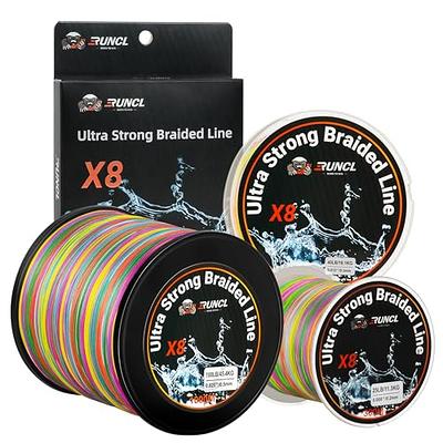 TRUSCEND X8 Braided Fishing Line, Upgraded Spin Braid Fishing Line, Smooth  and Ultra Thin Braided Line, Fishing Wire Super Strength and Abrasion  Resistant, No Stretch and Low Memory 10lb-300yds - Yahoo Shopping