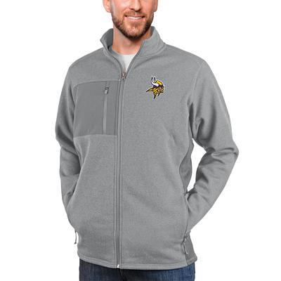 Men's Antigua White Minnesota Vikings Victory Pullover Hoodie