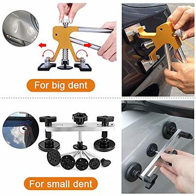 Car Dent Puller Kit - 49pcs Paintless Dent Repair Kit, Dent Repair Kit with  Adjustable Golden Lifter Dent Puller and Bridge Dent Puller for Car Hail  Dent Removal - Yahoo Shopping