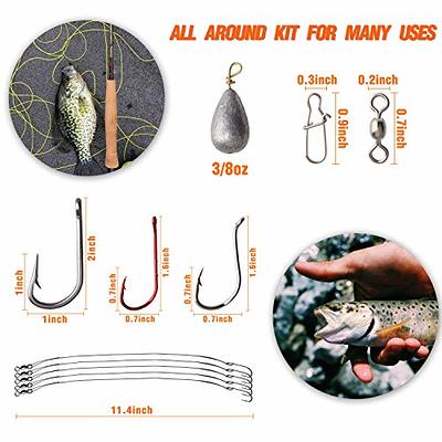 Saltwater Fishing Tackle Box Kit Surf Fishing Gear Tackle Set