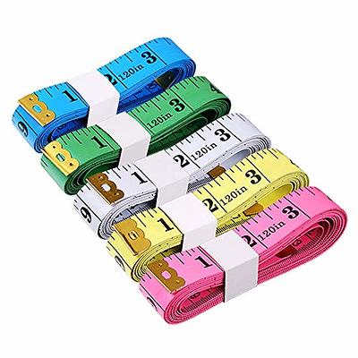 Tape Measure Body Measuring Tape, 120 Inch Soft Fabric Measuring Tape for Cloth  Measurement, Double Scale Tailor Ruler for Weight Loss Medical Measurement  Nursing Craft(5 Pack) - Yahoo Shopping