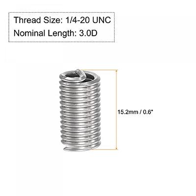 Wire Screw Sleeve Thread Repair Inserts Assortment Kit 304 Stainless Steel  Metric M3 M4 M5 M6 M8 M10 M12 Wire Thread Inserts Helicoil Thread Repair