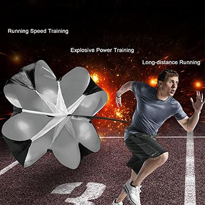 Running speed training, speed exercise resistance parachute